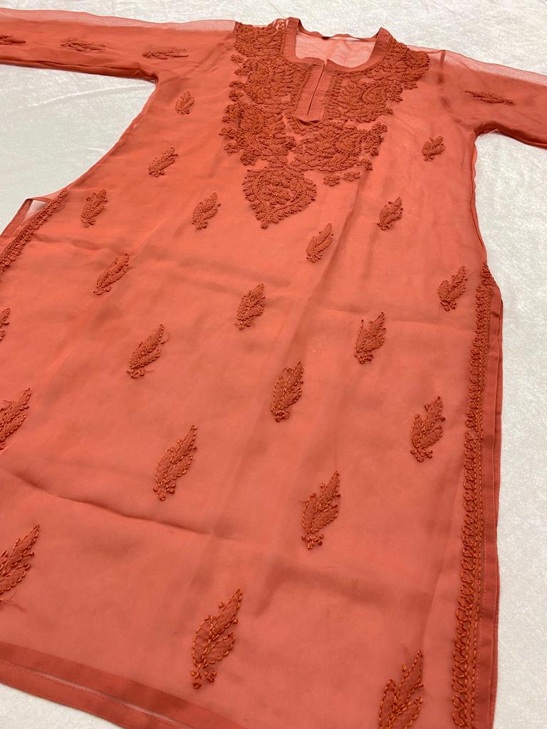 Tone to Tone Georgette Kurtis