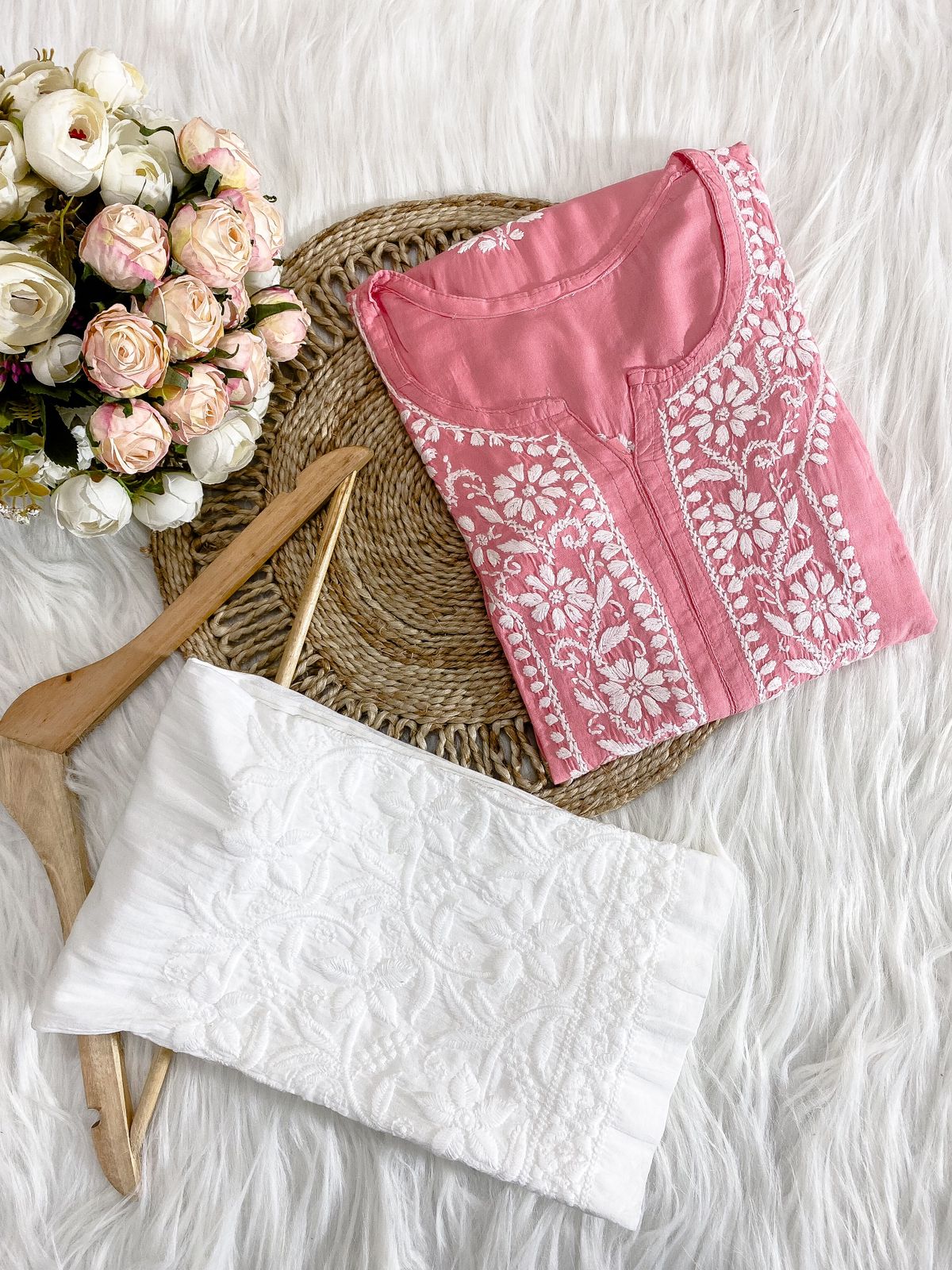 Dusty Color Modal Chart Heavy Boota Kurtis