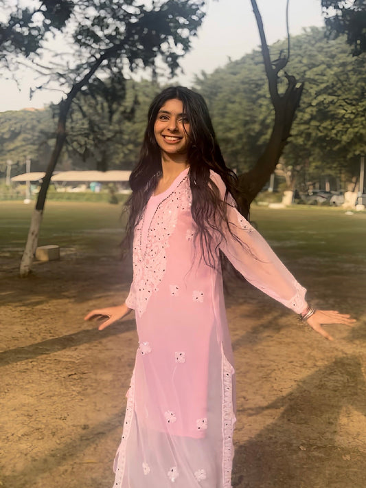 Trending Mirror Kurtis with Matching Inner🌸