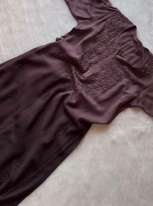 Noor ombre soft long rayon kurti in extra beautifull colours