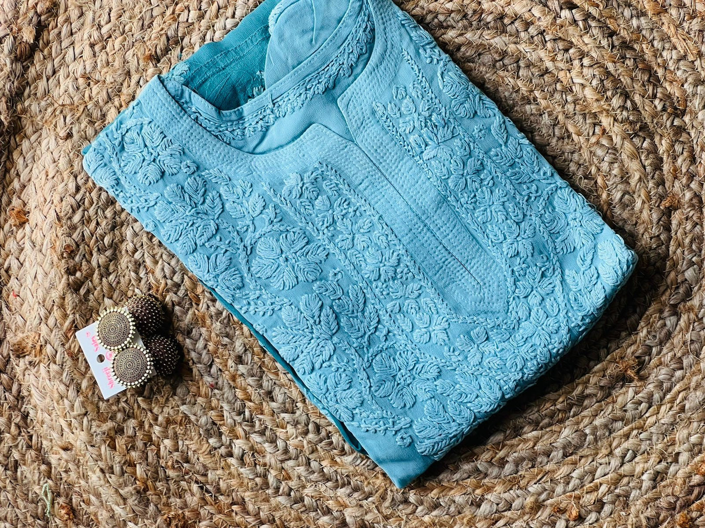 Pure Handworked Viscose ombre Kurti