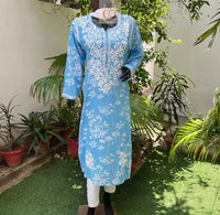 Riwayat Soft Mul Mul Kurtis with Gentle Floral Prints