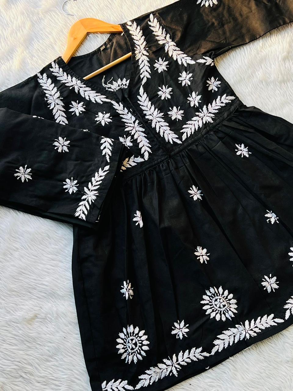 cotton short gown set