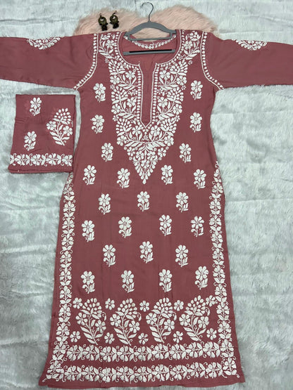 Exclusive Modal Kurti wihh the plazzo