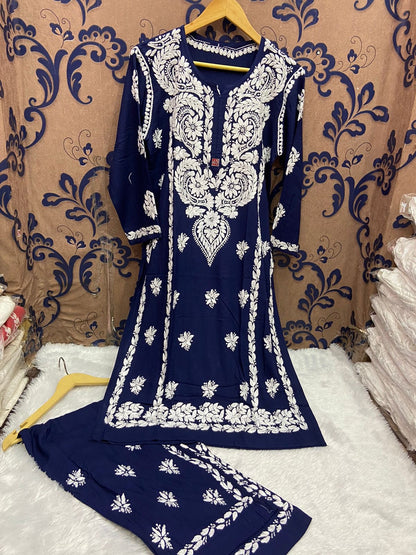 Finest quality intricate Hand Embroidery Rayon Combo