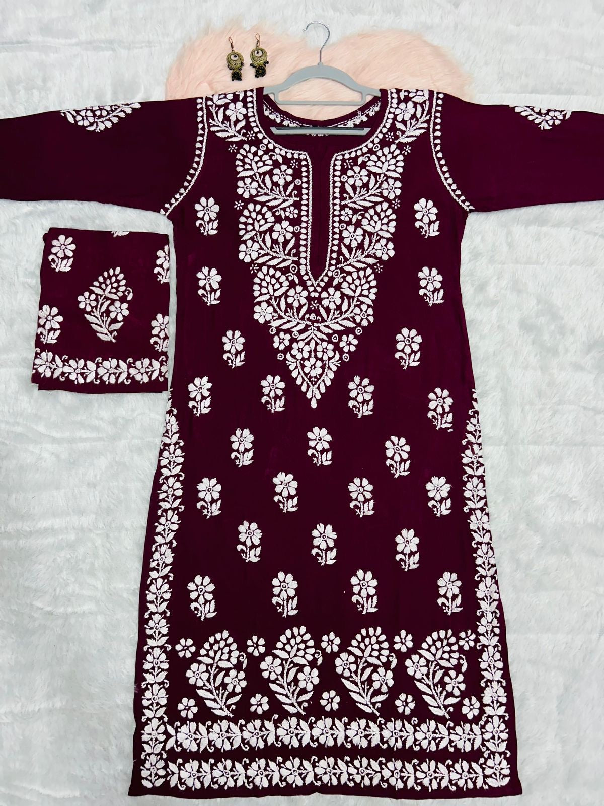 Exclusive Modal Kurti wihh the plazzo