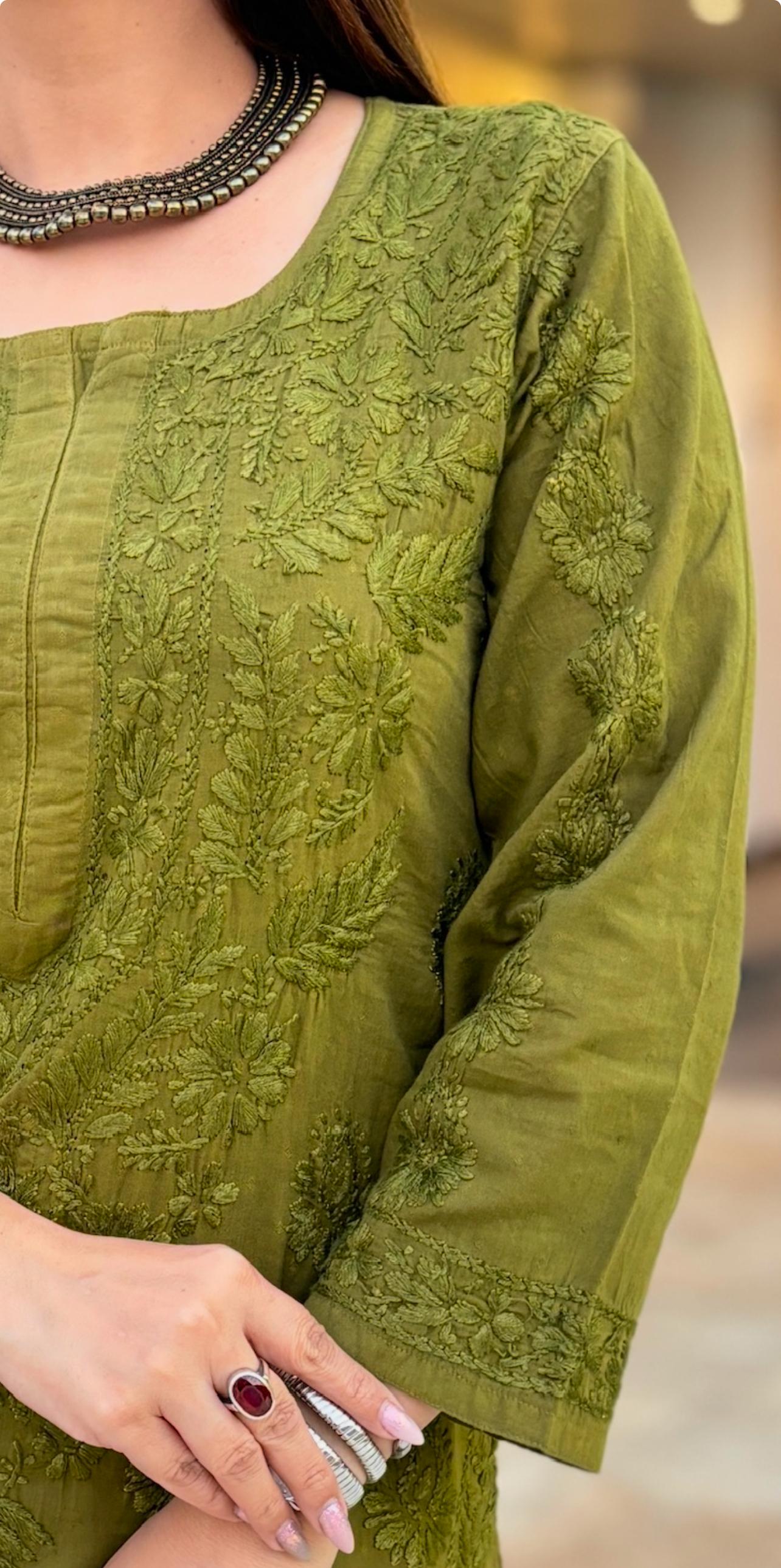 Handcrafted Floral Soft & Comfy Co-ord Set