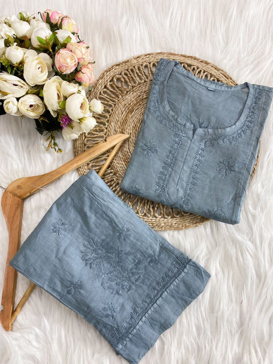 Chanderi Short co ord Set