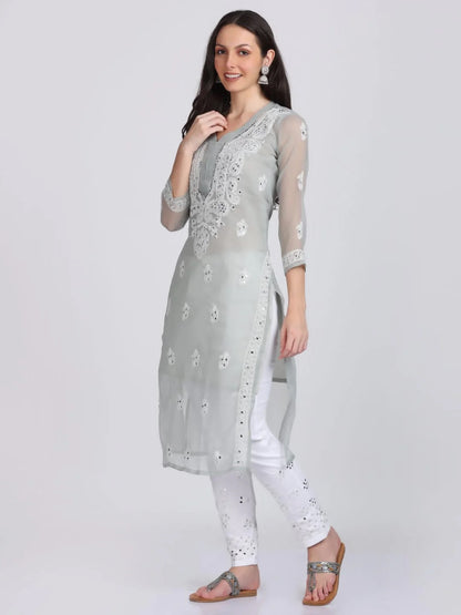 Trending Mirror Kurtis with Matching Inner🌸
