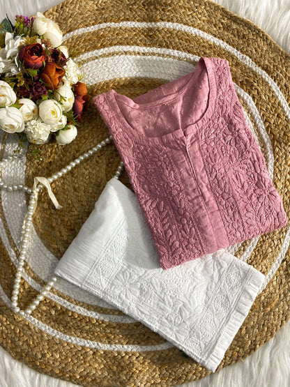 Handcrafted Floral Soft & Comfy Co-ord Set