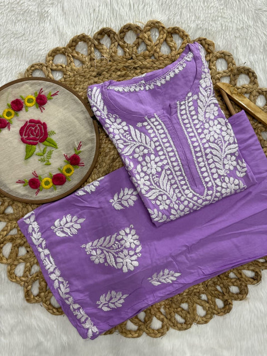 Rayon Trending Chikankari combo