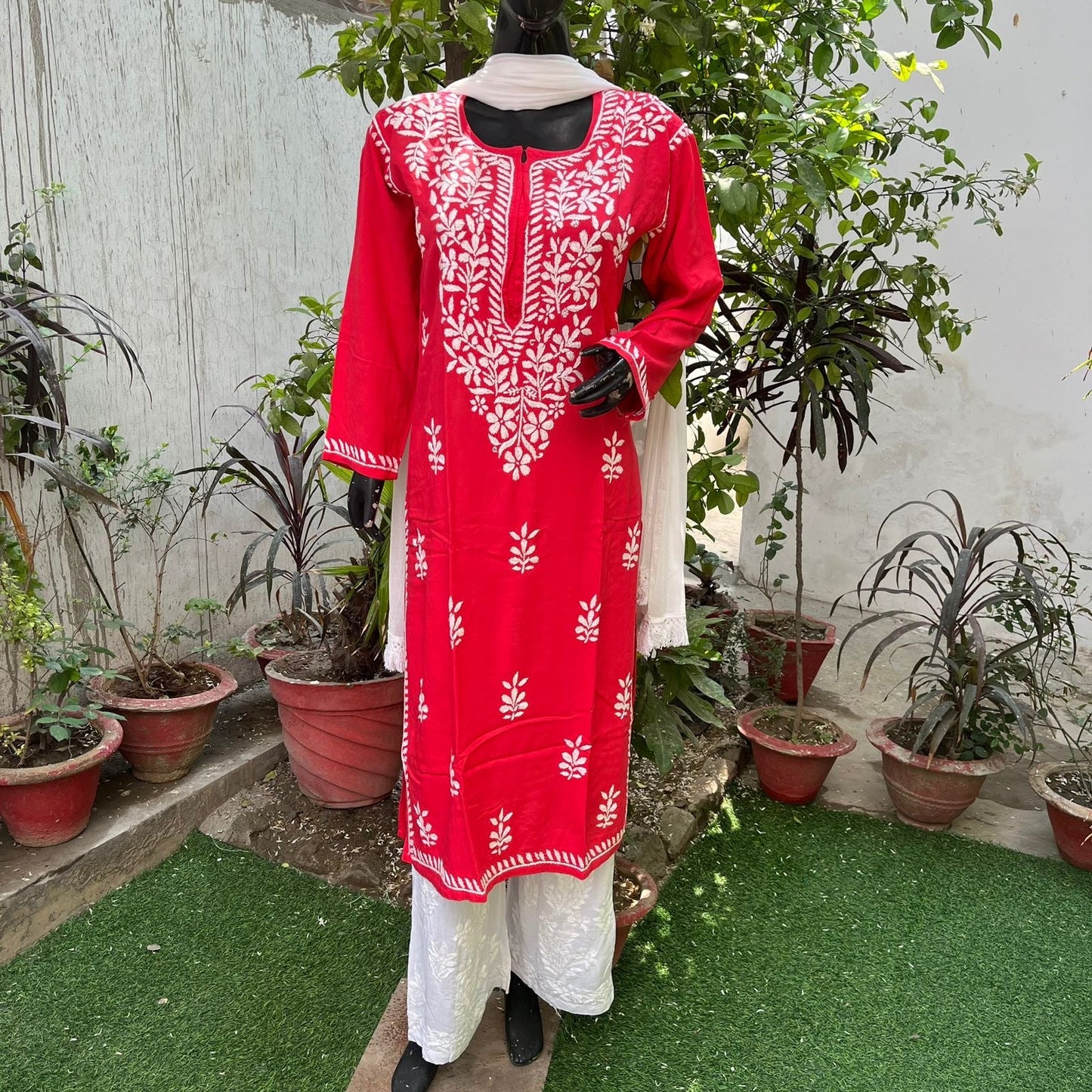 Straight Fir Rayon Kurtas