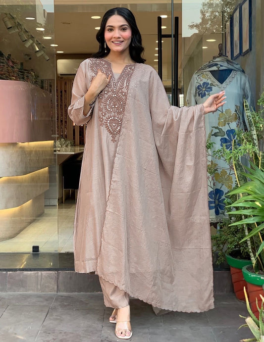 New Premium Designers 3pc kurta Set