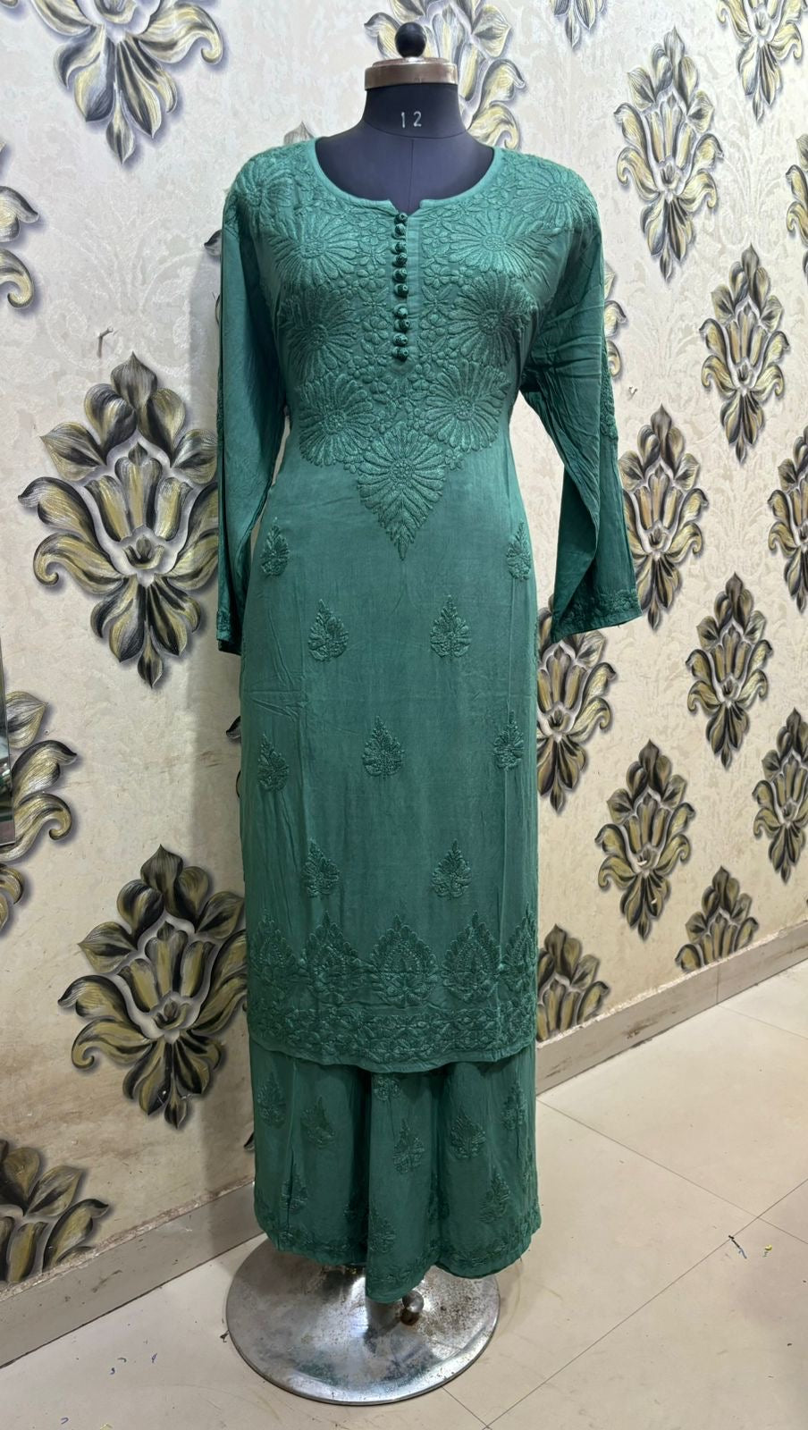 Plus Size Modal Cotton Long Kurtis