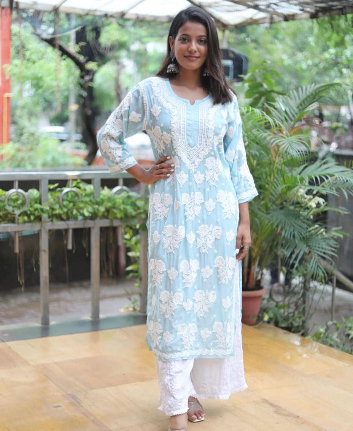 Flower 3d Jaal Kurta Luxe adorned