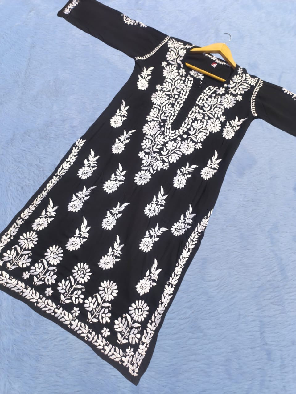 modal cotton Chikankari kurta ( Special)