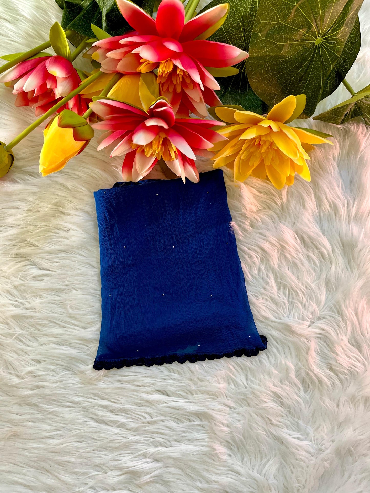 3pc Zara Handmade with Muqaish Soft  Rayon Set