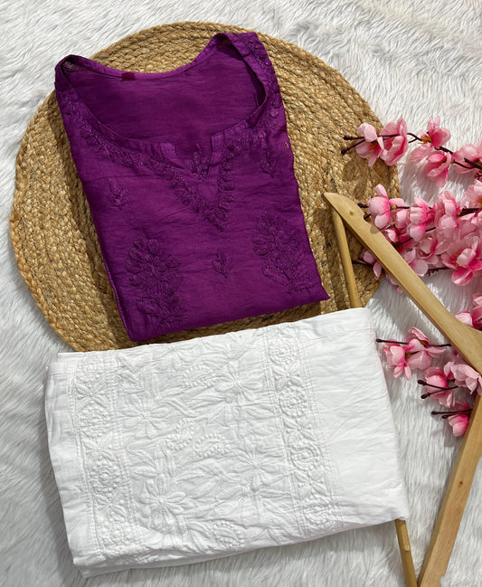 Soft Chanderi Short top
