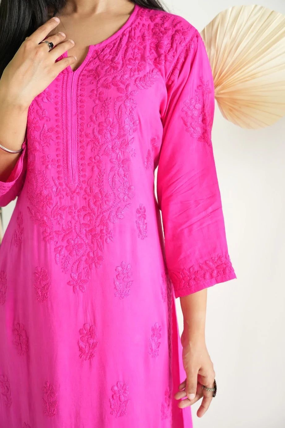 Luxe Rayon Adorned Kurti