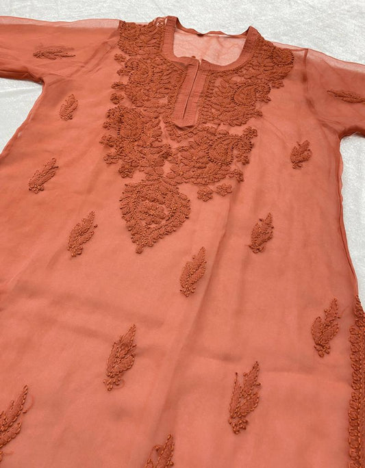 Tone to Tone Georgette Kurtis