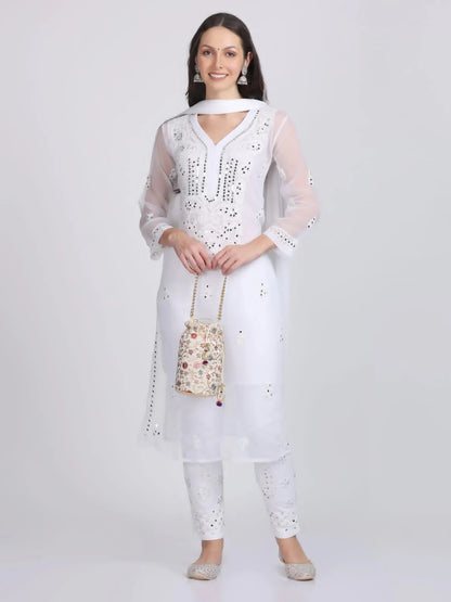 Trending Mirror Kurtis with Matching Inner🌸