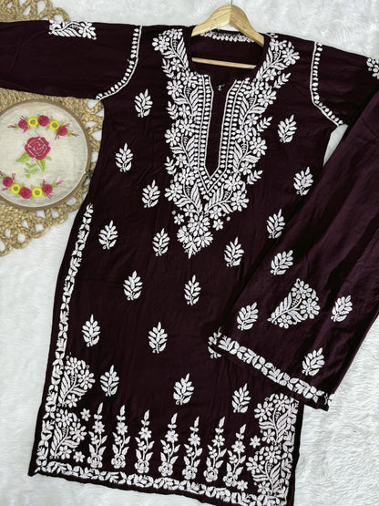 Rayon Trending Chikankari combo