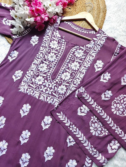 Deaigner Modal Kurti Plazzo Combo