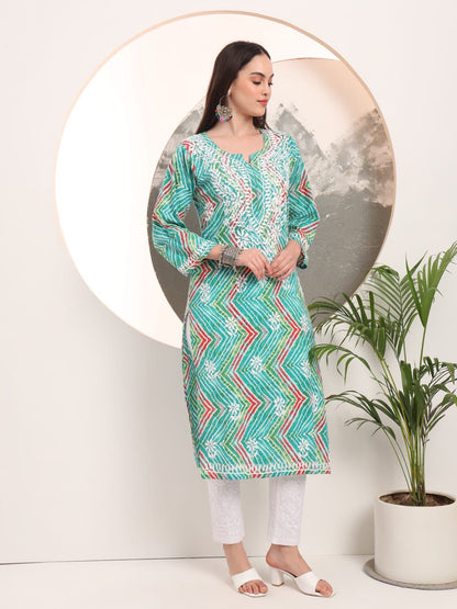 Mul Handwork Kurtis