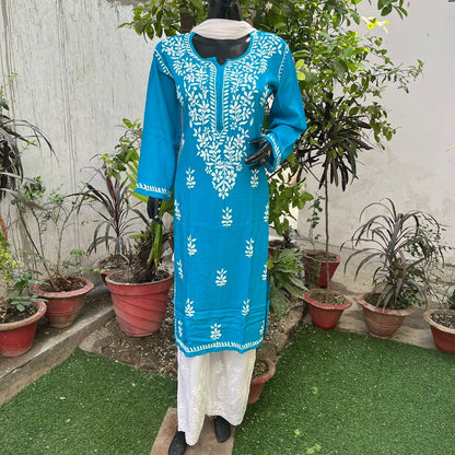 Straight Fir Rayon Kurtas