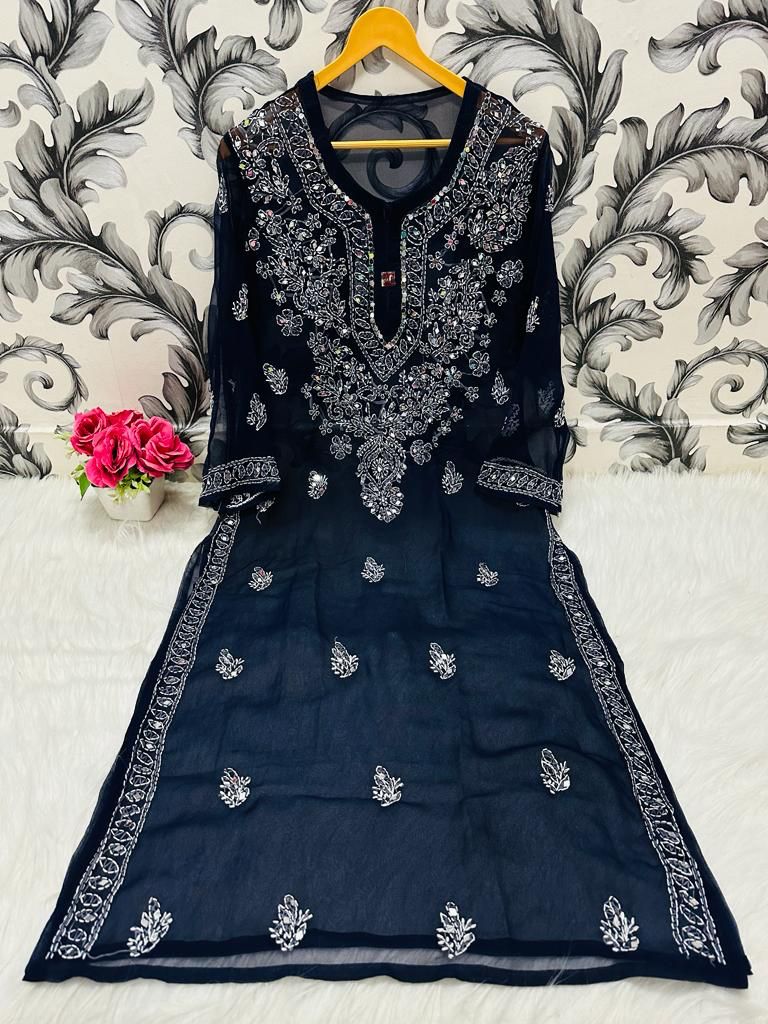 Best selling Mirror Kurtis with matching inner