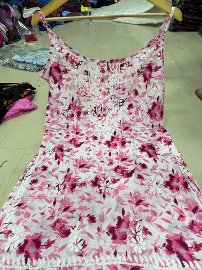 Trending Mul Strap kurta ( Restock )