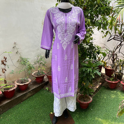 Straight Fit Rayon kurtis