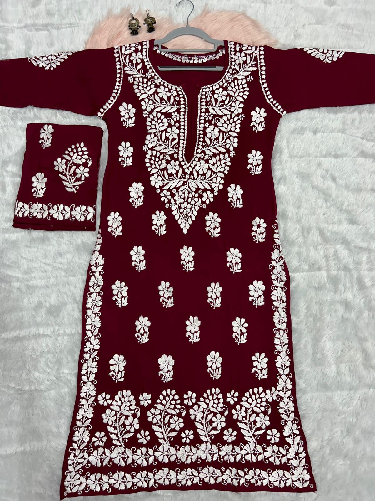 Exclusive Modal Kurti wihh the plazzo