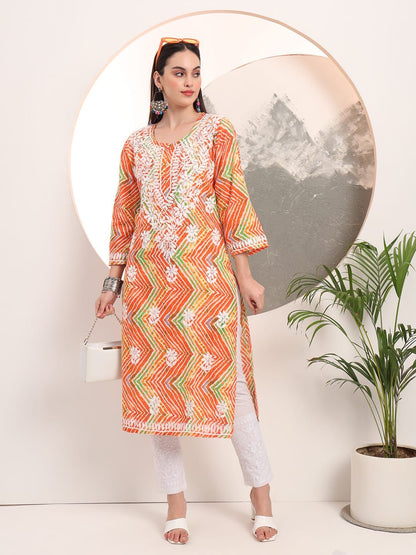 Mul Handwork Kurtis