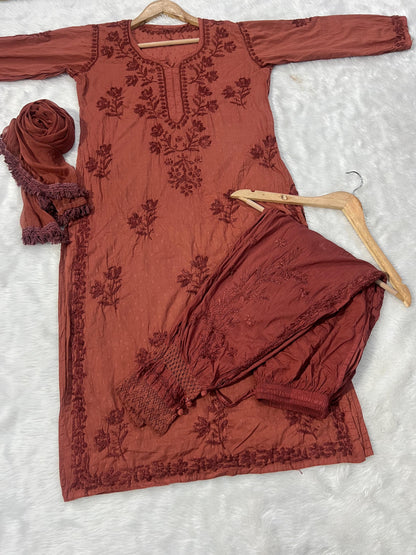 Afghani Dobby Cotton Set 3pc