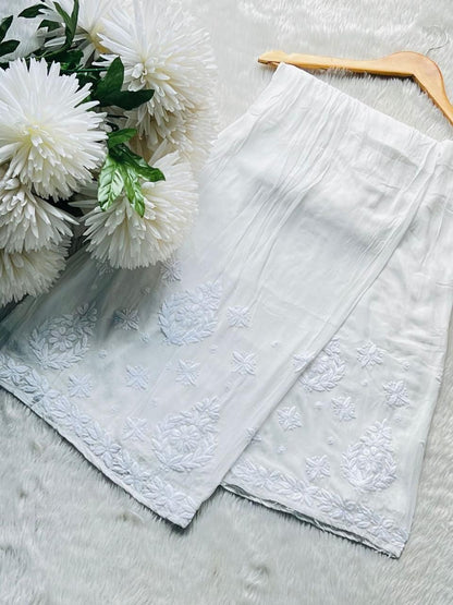 Chikankari Free sizes Bottom