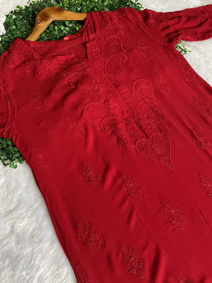 premium viscose work kurti