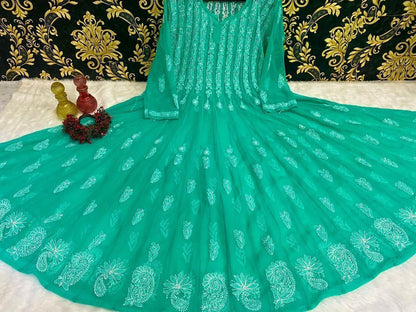 56 Kali Anarkali with inner