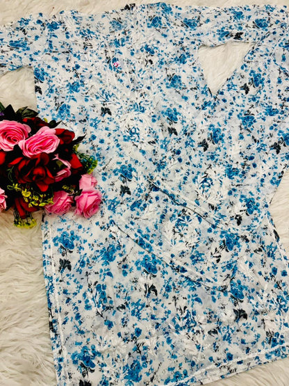 Handwork Pure Mul cotton Floral Printed Combo