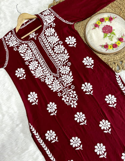 Summer friendly Rayon kurti