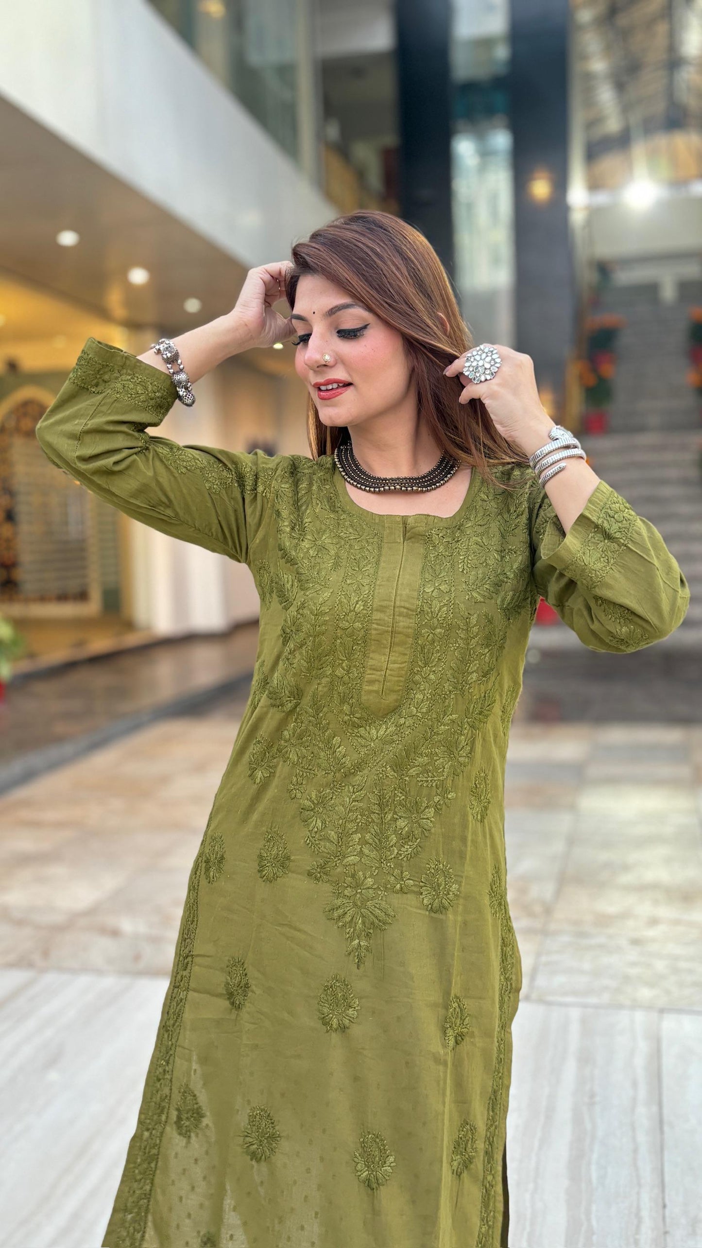 Handcrafted Floral Soft & Comfy Co-ord Set