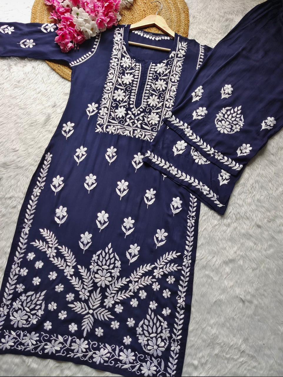 Deaigner Modal Kurti Plazzo Combo