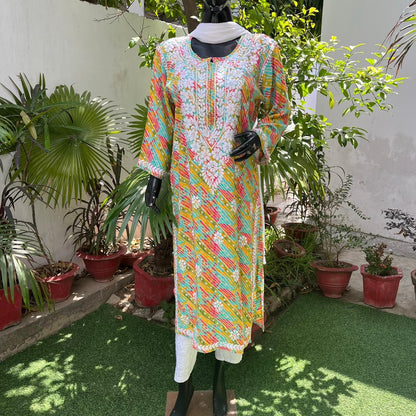 Straight Fit Rayon Riwayat Kurta