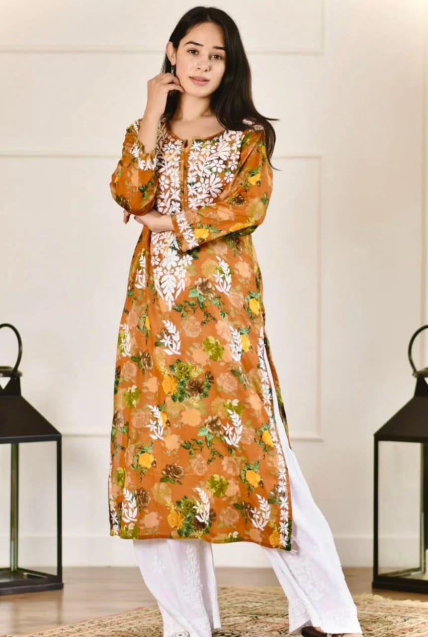 Soft Mul kurti in beautiful pattern