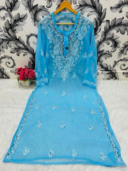 Best selling Mirror Kurtis with matching inner