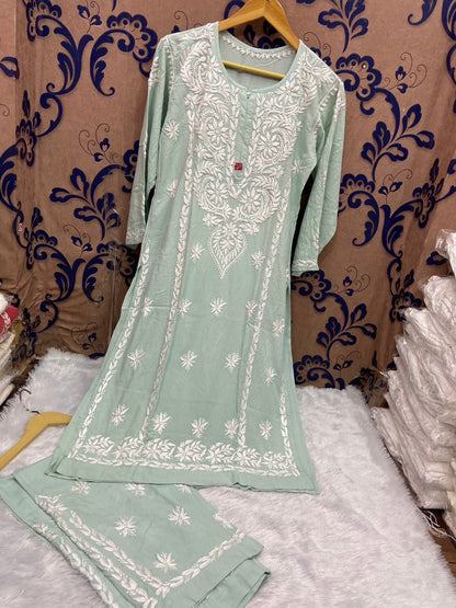 Finest quality intricate Hand Embroidery Rayon Combo