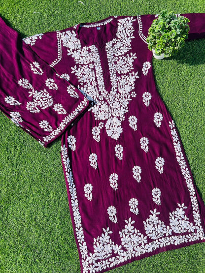 Rayon Chikankari Combo