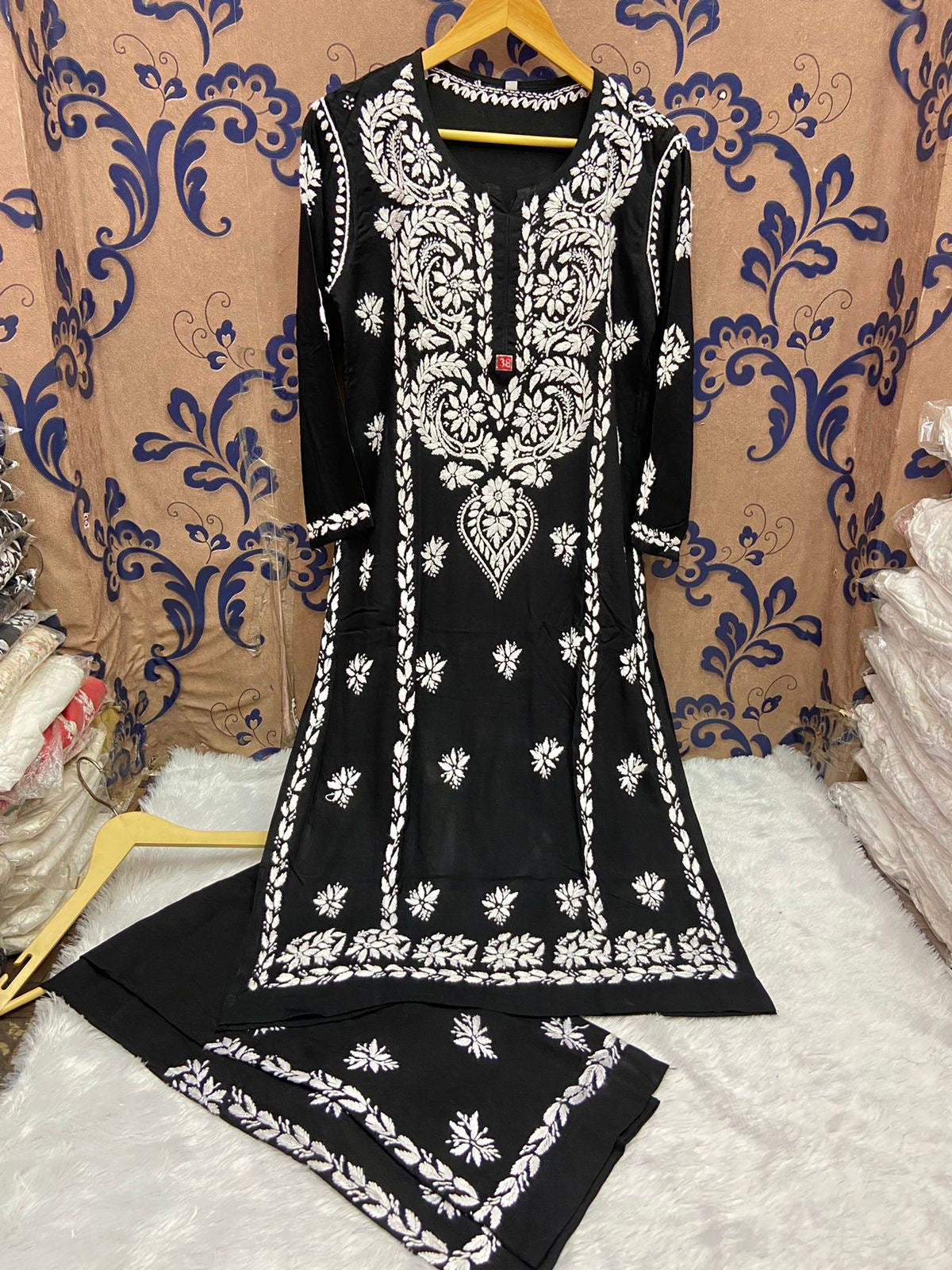 Finest quality intricate Hand Embroidery Rayon Combo