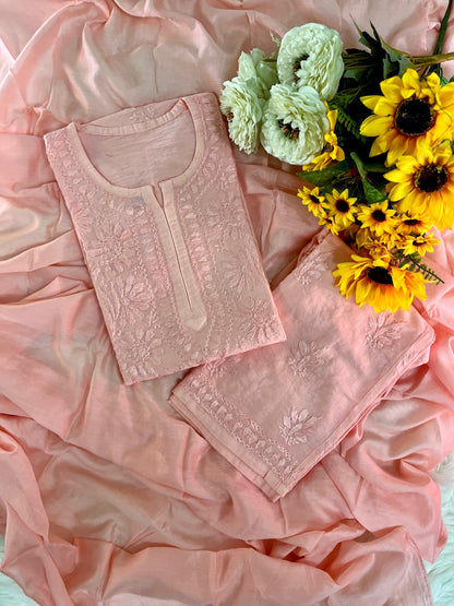Super Soft Rayon 3PC Set 🌸 Stunning Handwork You’ll Love