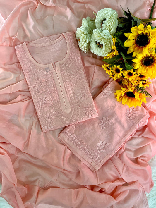 Super Soft Rayon 3PC Set 🌸 Stunning Handwork You’ll Love